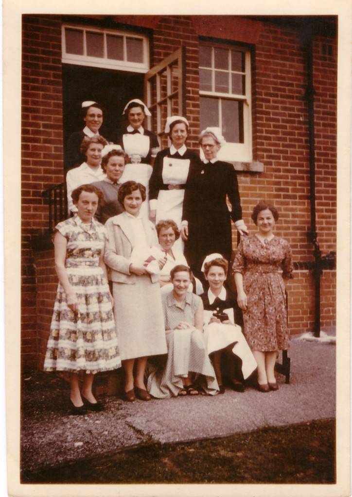 Matron Coyle and staff at St. Luke's Hospital 1950's.